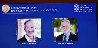 诺贝尔经济学奖揭晓:斯坦福大学师徒档因拍卖理论获奖