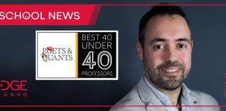 法国凯致商学院Alfredo Jimenez教授入选全球40位40岁以下最杰出商学院教授名录