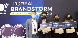 上纽学子斩获2022欧莱雅商赛新加坡赛区总冠军