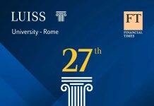 意大利Luiss大学企业金融硕士课程在金融时报位列第27位